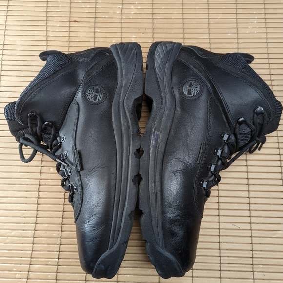 Timberland Mens "White Ledge" Waterproof Hiking Boots Size 12 Black Leather 1212 - Picture 6 of 11